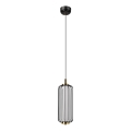 Pendente LED BONNIE com cabo LED/15W/230V 3000K, preto