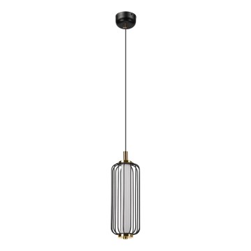 Pendente LED BONNIE com cabo LED/15W/230V 3000K, preto