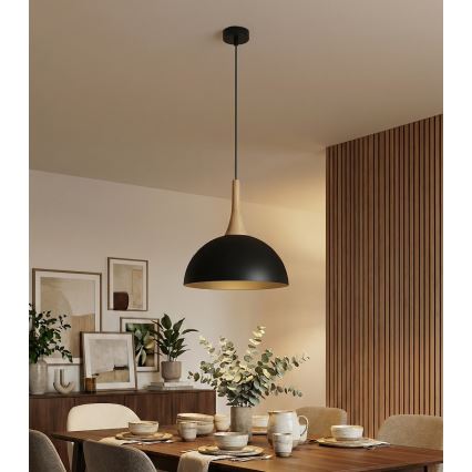 Pendente NAUTICA em cabo, 1xGX53/12W/230V, preto