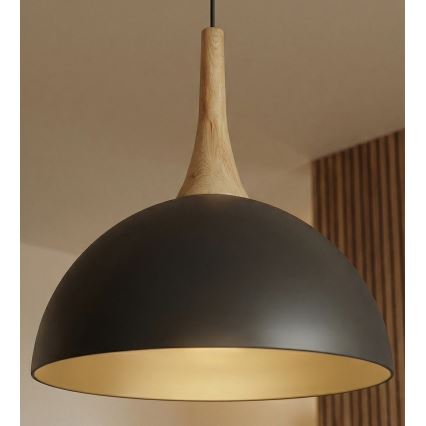 Pendente NAUTICA em cabo, 1xGX53/12W/230V, preto