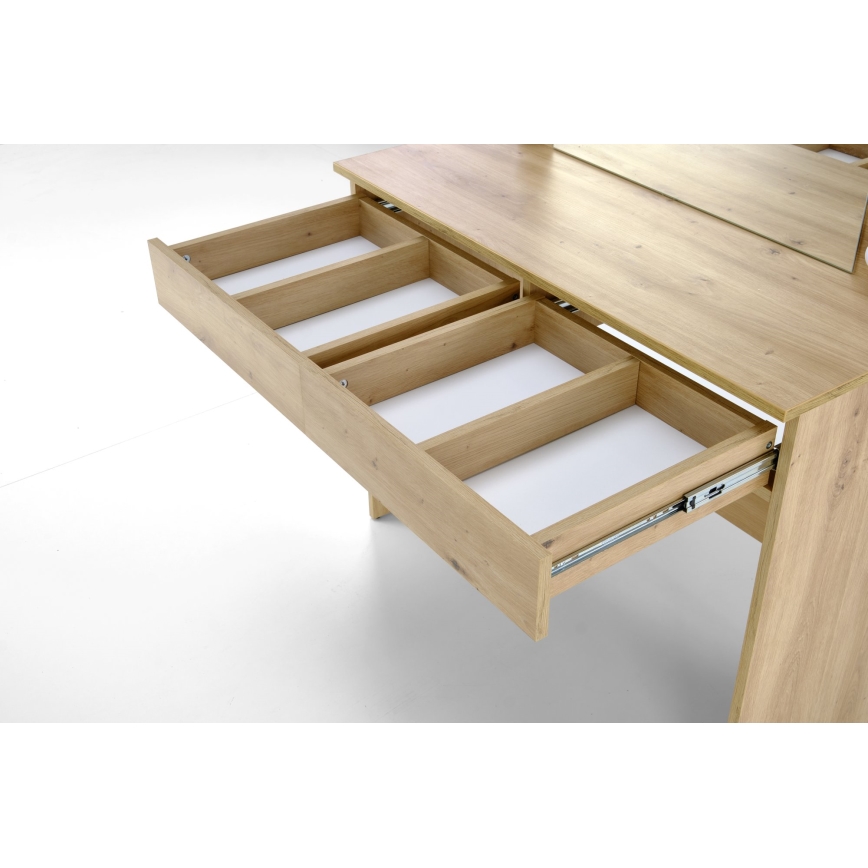 Penteadeira AMORIO em carvalho Artisan