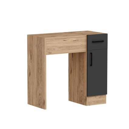 Penteadeira INCI 108,8x77 cm pinho atlântico/antracite