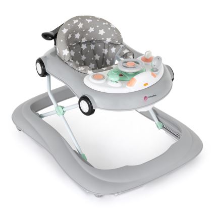 PETITE&MARS - Andador de bebés com melodia CABRIO cinzenta