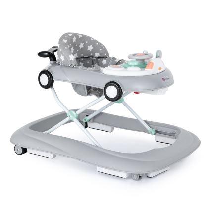PETITE&MARS - Andador de bebés com melodia CABRIO cinzenta