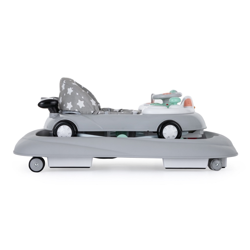 PETITE&MARS - Andador de bebés com melodia CABRIO cinzenta