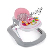 PETITE&MARS - Andador de bebés com melodia MONTY rosa