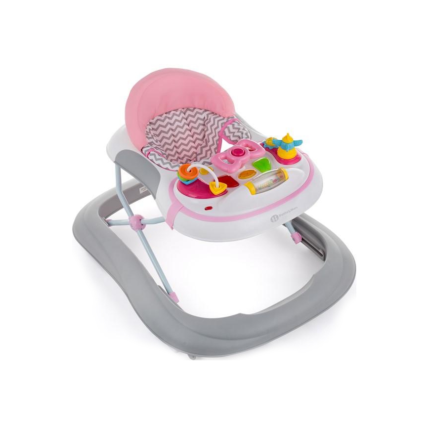 PETITE&MARS - Andador de bebés com melodia MONTY rosa