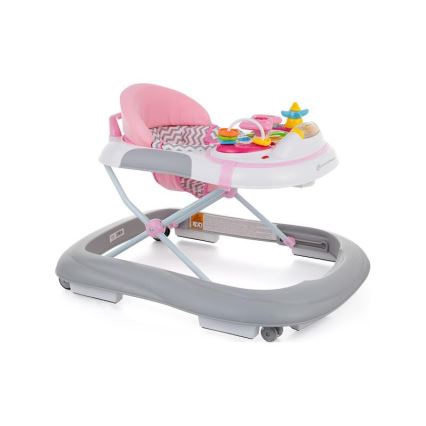 PETITE&MARS - Andador de bebés com melodia MONTY rosa