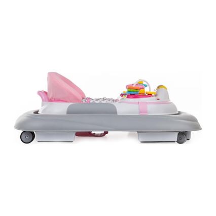 PETITE&MARS - Andador de bebés com melodia MONTY rosa