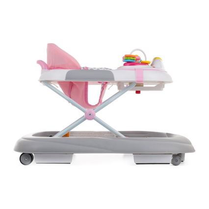 PETITE&MARS - Andador de bebés com melodia MONTY rosa