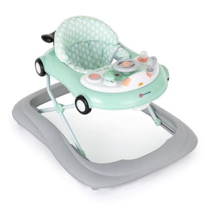 PETITE&MARS - Andarilho para bebé com melodia CABRIO 2xAA menta