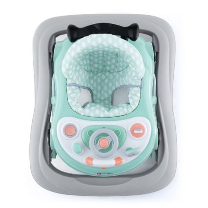 PETITE&MARS - Andarilho para bebé com melodia CABRIO 2xAA menta