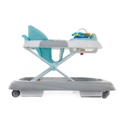 PETITE&MARS - Andarilho para bebés com uma melodia MONTY azul