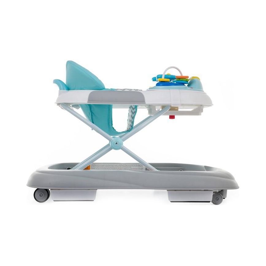 PETITE&MARS - Andarilho para bebés com uma melodia MONTY azul