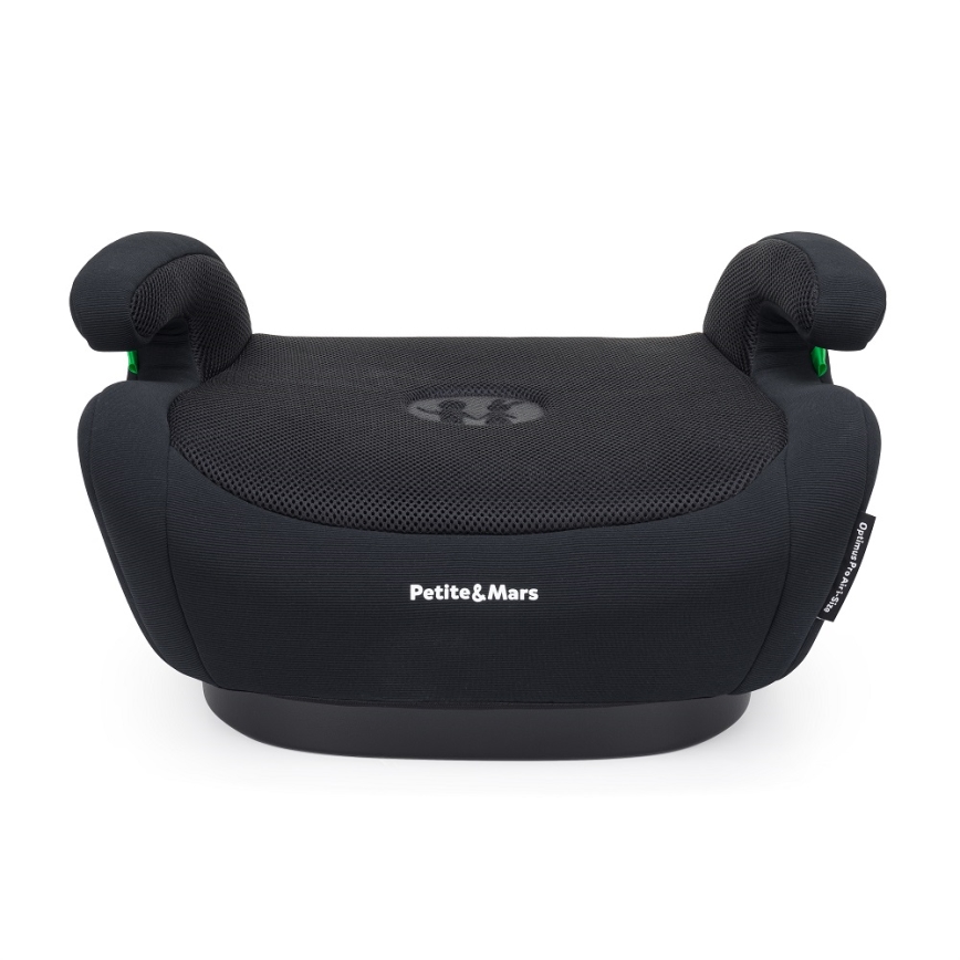 PETITE&MARS - Assento de elevação para automóvel OPTIMUS PRO i-Tamanho 125-150 cm (22-36 kg) preto
