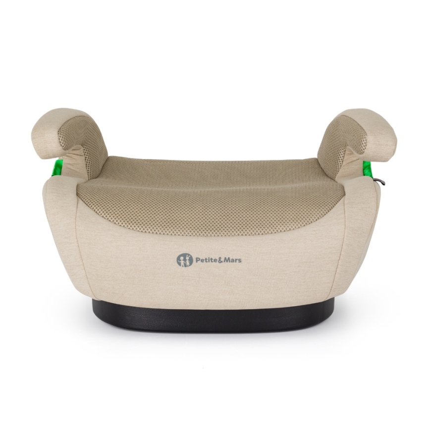 PETITE&MARS - Assento elevatório para automóvel OPTIMUS PRO i-Size Air 125-150 cm (22-36 kg) bege