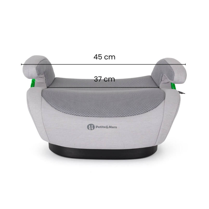 PETITE&MARS - Assento elevatório para automóvel OPTIMUS PRO i-Size Air 125-150 cm (22-36 kg) bege