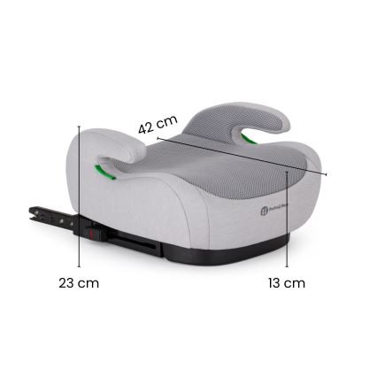 PETITE&MARS - Assento elevatório para automóvel OPTIMUS PRO i-Size Air 125-150 cm (22-36 kg) cinzento