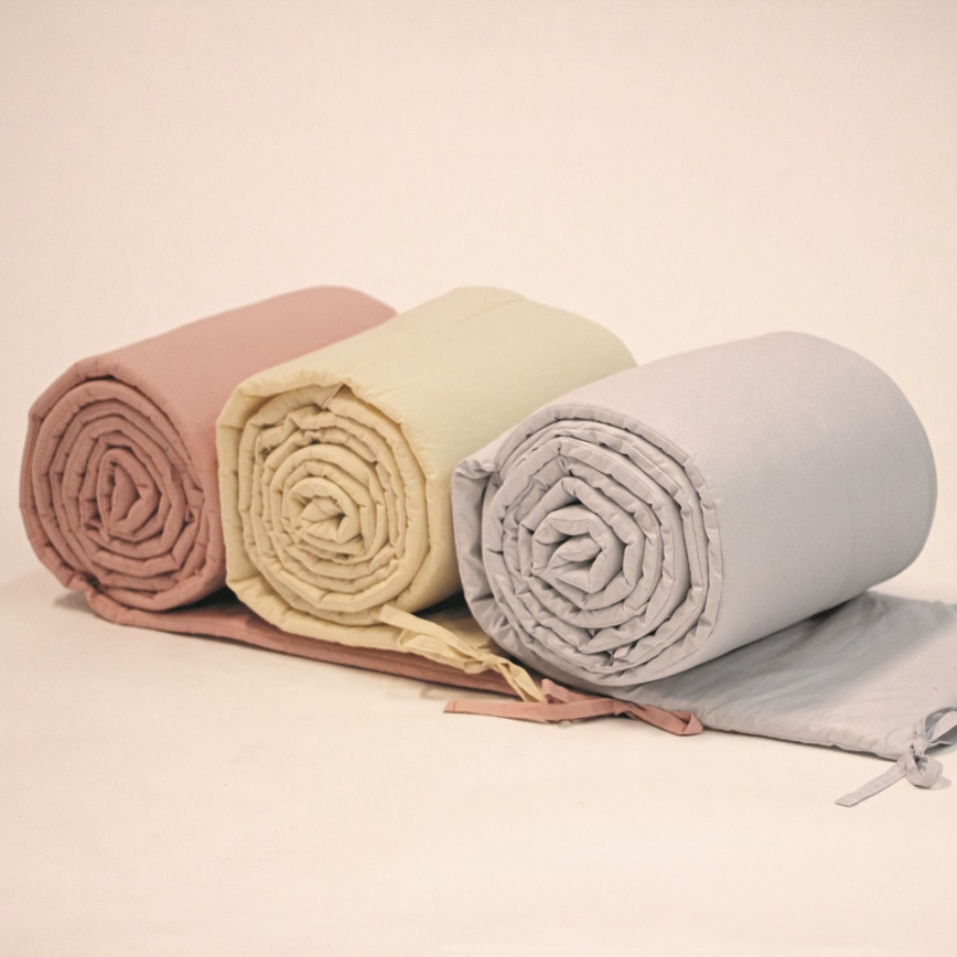 PETITE&MARS - Barra de segurança para berço TILLY MAX 360 cm rosa