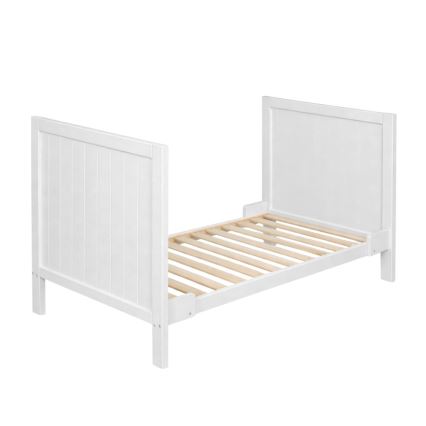 PETITE&MARS - Berço 3 em 1 MILA 120x60 cm branco/faia