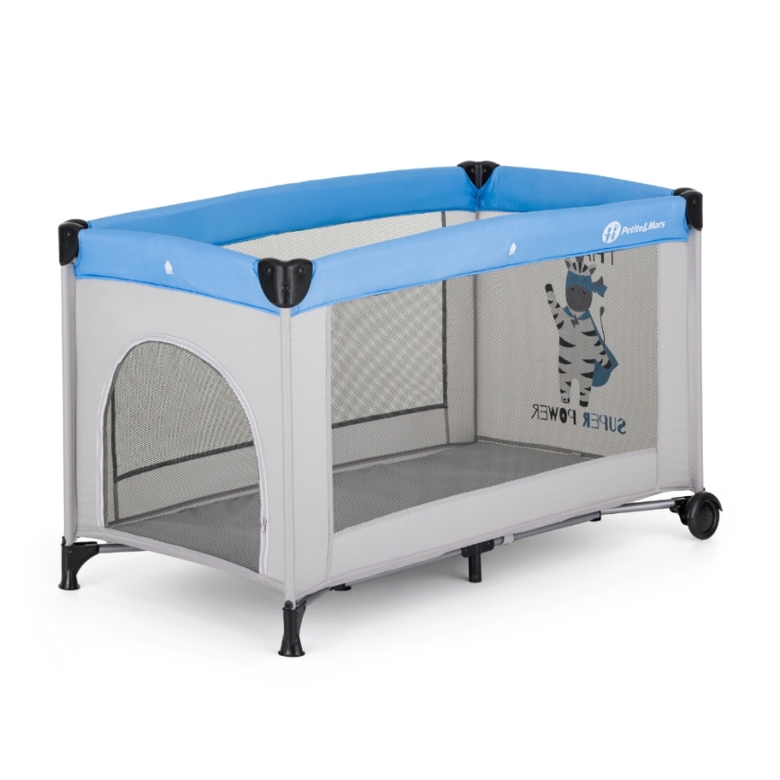 PETITE&MARS - Berço de viagem KOOT Zebra Super Power