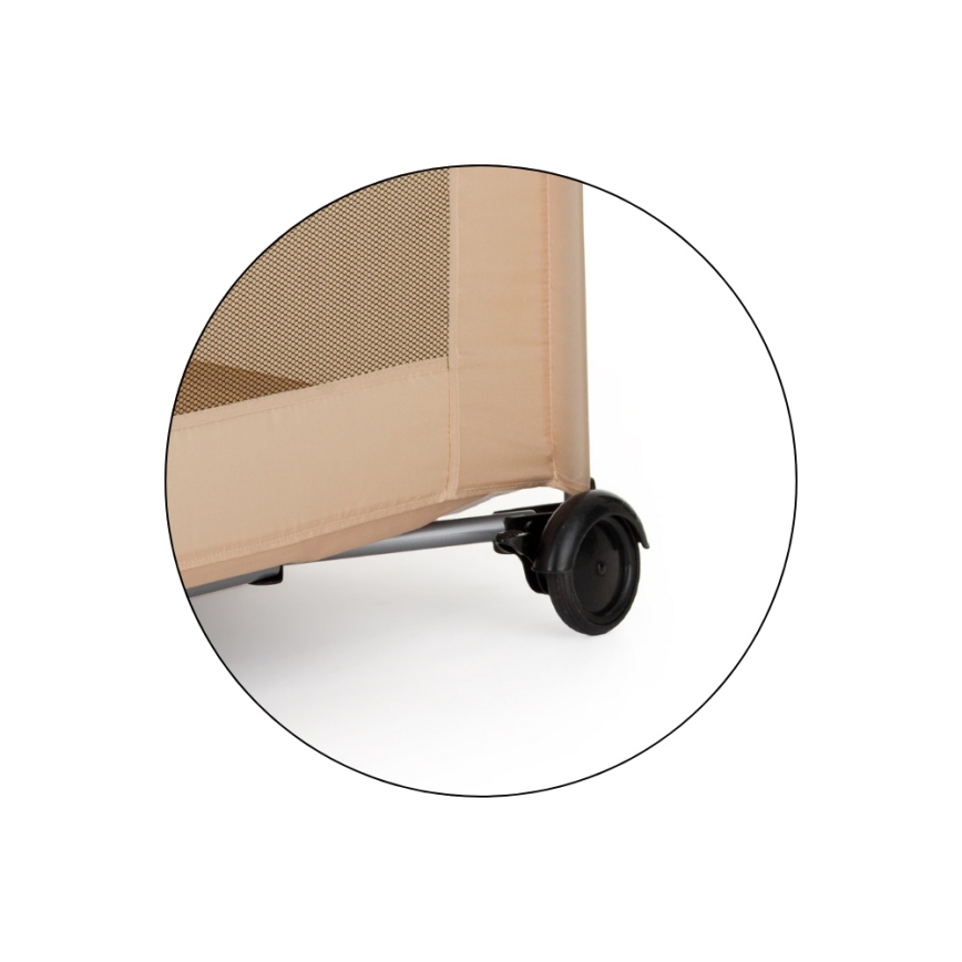PETITE&MARS - Berço de viagem NYJA Urban Jungle Sand
