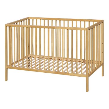 PETITE&MARS - Berço para bebé NELA BEECH 120x60 cm, faia
