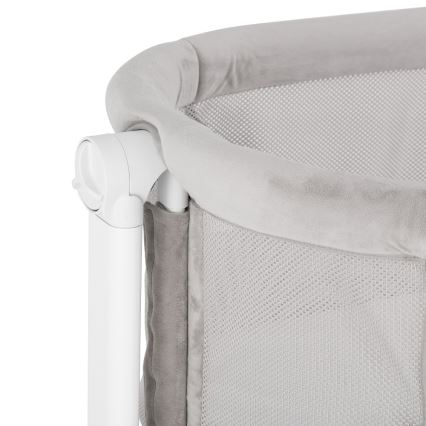 PETITE&MARS - Berço para bebés 2em1 GLORY cinzento