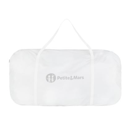 PETITE&MARS - Berço para bebés 2em1 GLORY cinzento