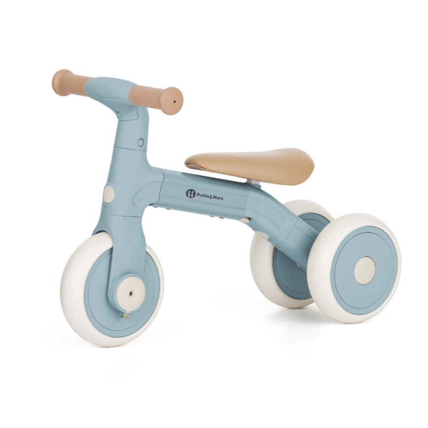 PETITE&MARS - Bicicleta de equilíbrio infantil 3 em 1 BINGO Stering Blue