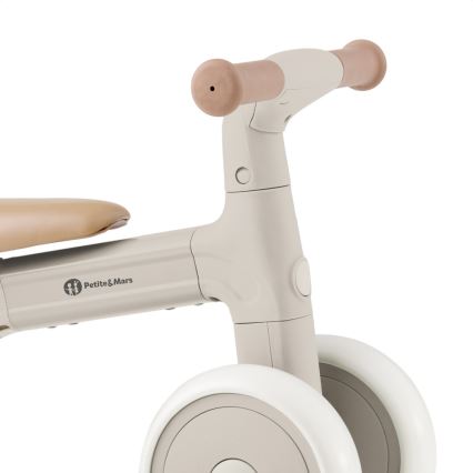 PETITE&MARS - Bicicleta sem pedais 3 em 1 para crianças BINGO Marfim