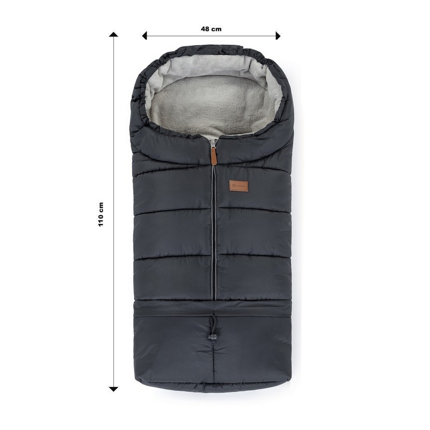 PETITE&MARS - Bolsa para bebé 3 em 1 JIBOT cinzento