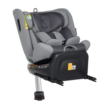 PETITE&MARS - Cadeira auto TWISTGUARD PRO i-Tamanho 40-150 cm (0-36 kg) cinzento