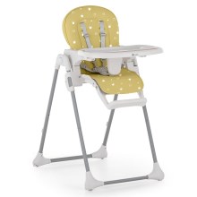 PETITE&MARS - Cadeira de refeição para criança GUSTO amarelo