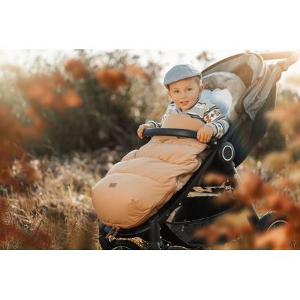 PETITE&MARS - Conjunto 4 em 1 COMFY Elegant Caramel/Beige castanho