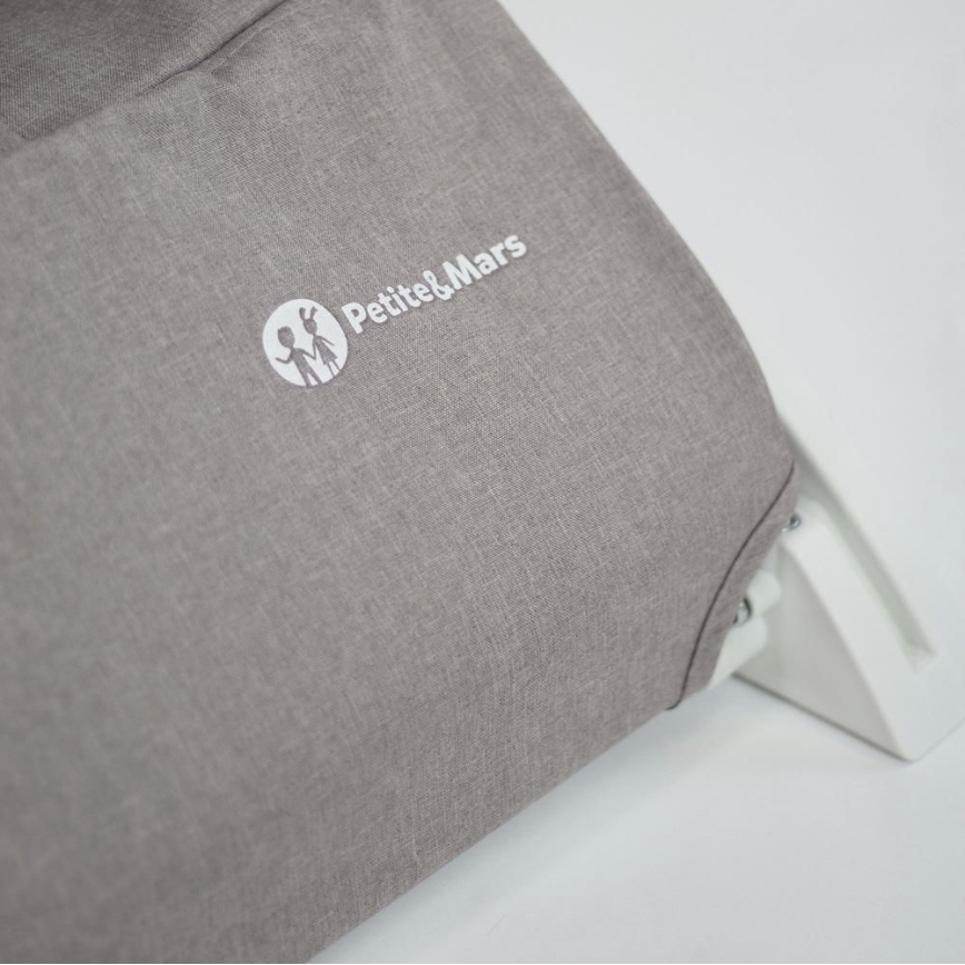 PETITE&MARS - Espreguiçadeira para bebé CALMY cinzento