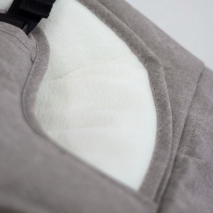 PETITE&MARS - Espreguiçadeira para bebé CALMY cinzento