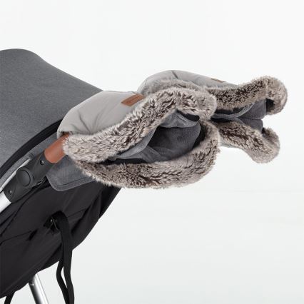 PETITE&MARS - Luvas  para carrinho de passeio FURRY Champagne Shower