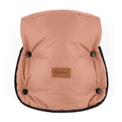 PETITE&MARS - Luvas  para carrinho de passeio FURRY Pastel Peach