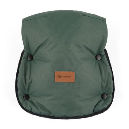 PETITE&MARS - Luvas para carrinho de passeio FURRY Veritable Khaki