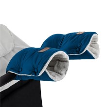 PETITE&MARS - Protetor para mãos para carrinho de passeio JASIE azul