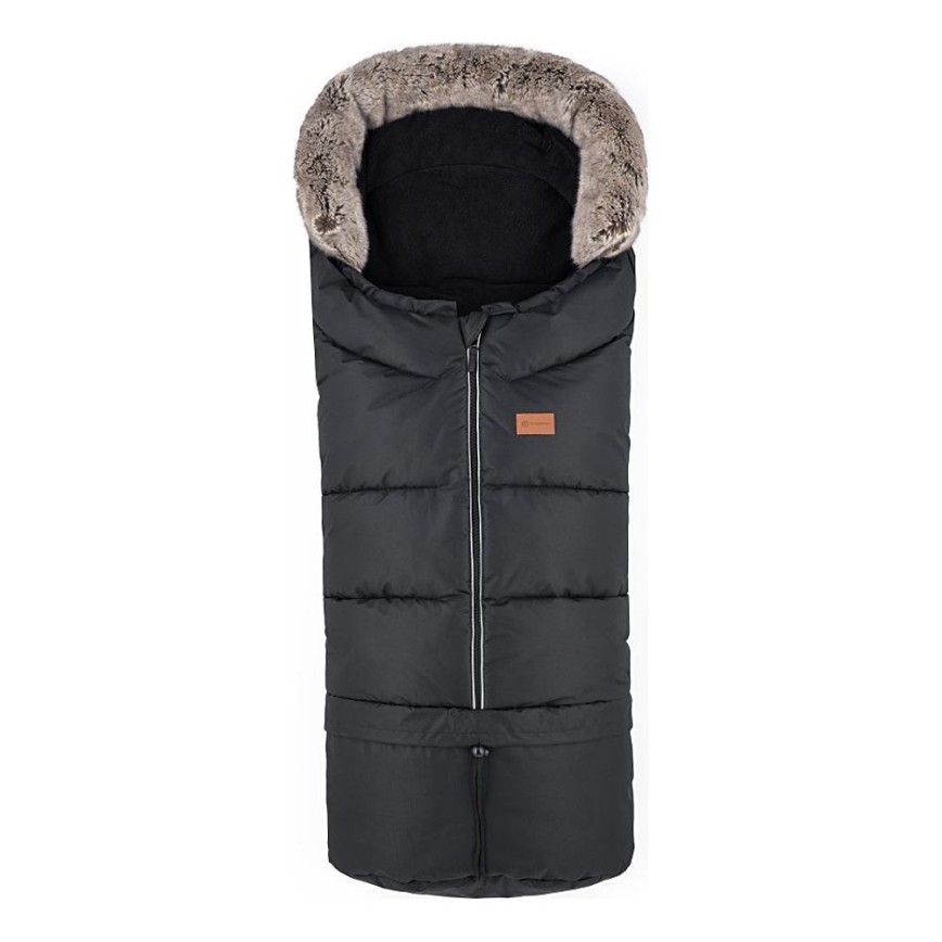 PETITE&MARS - Saco-cama 4 em 1 ARCTIC Forever Black