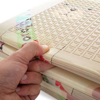 PETITE&MARS - Tapete de brincar dobrável CAMPY ELEPHANT&FOX