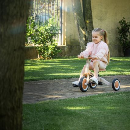 PETITE&MARS - Triciclo de criança 5em1 TURBO Desert Sand