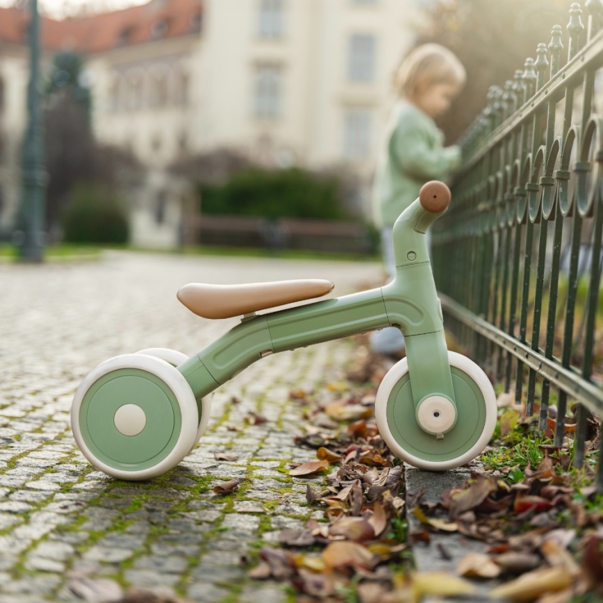 PETITE&MARS - Triciclo infantil 3 em 1 BINGO Sage Leaf