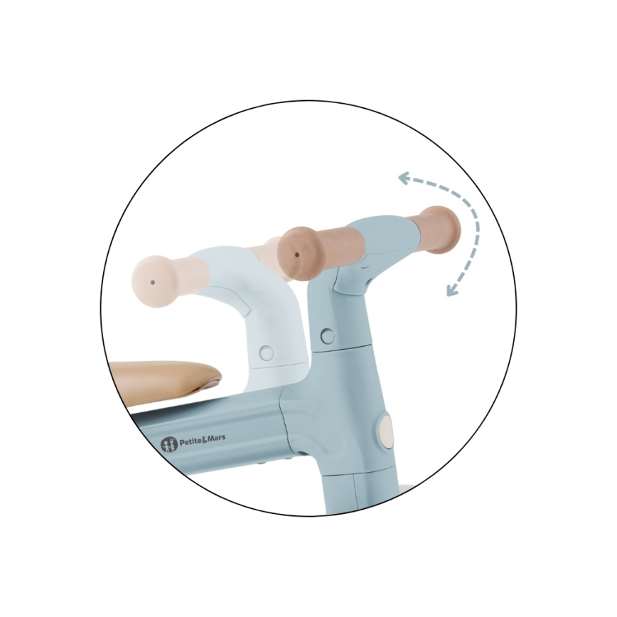 PETITE&MARS - Triciclo infantil 3 em 1 BINGO Stering Blue