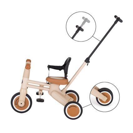 PETITE&MARS - Triciclo infantil 4 em 1 DRIFT Areia do Deserto