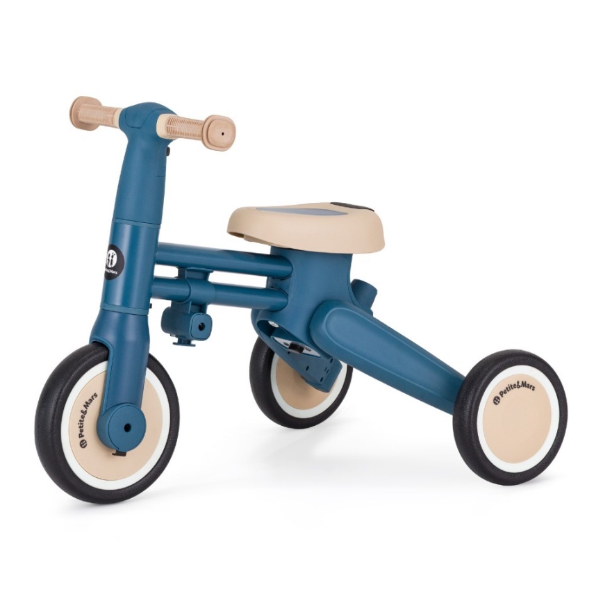 PETITE&MARS - Triciclo infantil 4 em 1 DRIFT Azul Oceano