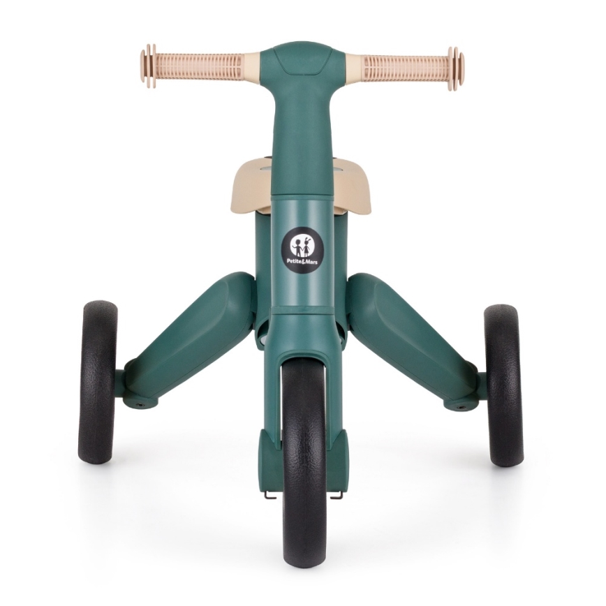 PETITE&MARS - Triciclo infantil 4 em 1 DRIFT Verde Névoa