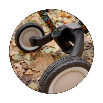 PETITE&MARS - Triciclo infantil 5 em 1 TURBO LIMITED City Beat